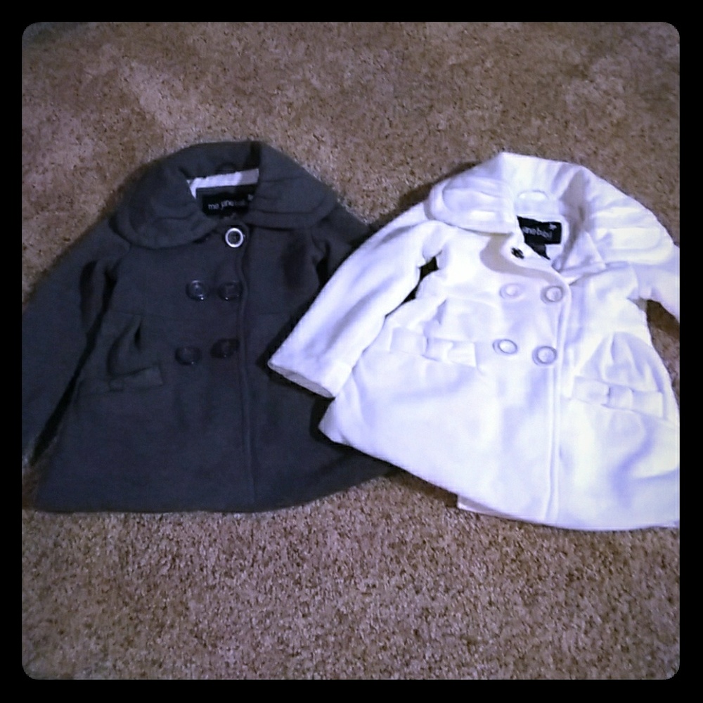 2 girls coats 3t & 2t